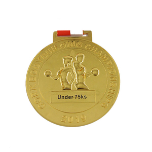 Primeras medallas de boxeo de oro del día deportivo personalizado