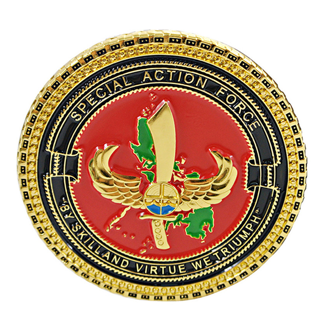 fabricante de monedas militares de diseño personalizado