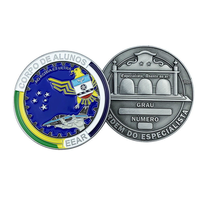 fabricante de monedas de desafío monedas de desafío de marines personalizados