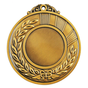 Medalla en blanco de premio de latón