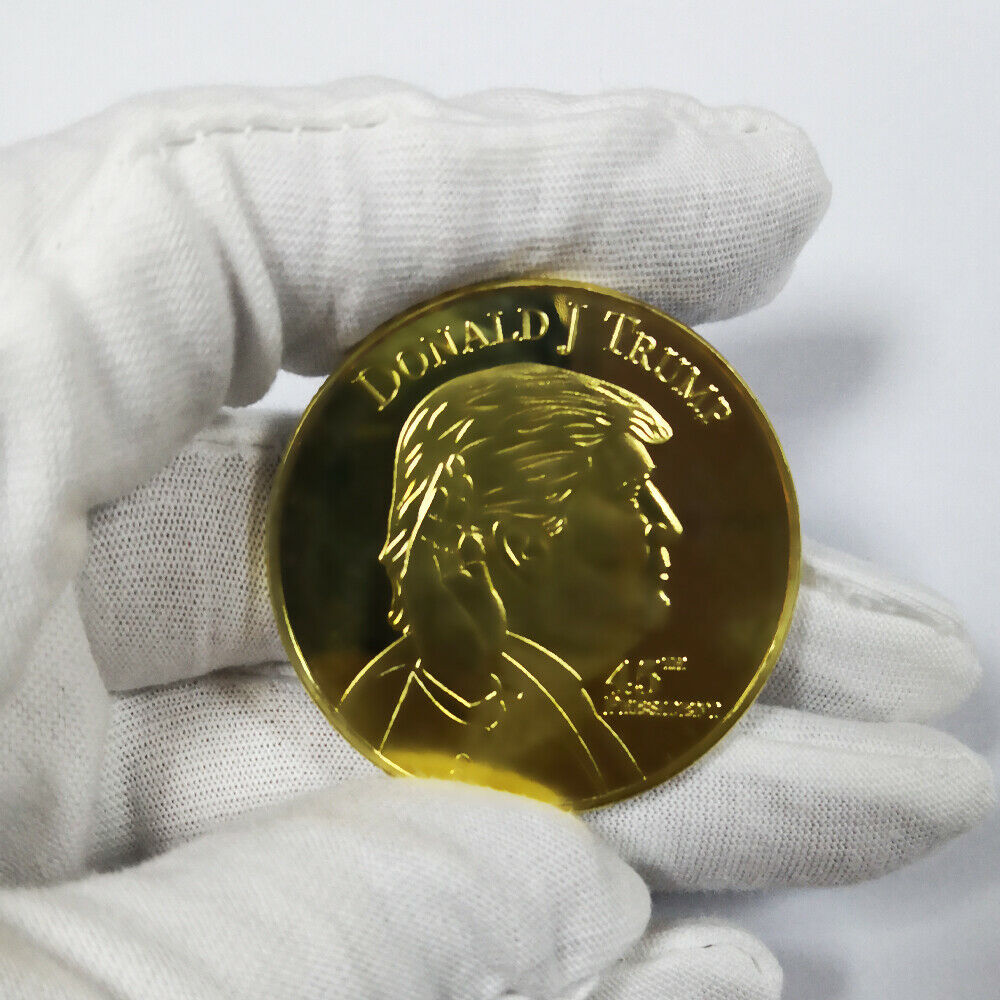 2020 joe biden & harris monedas de desafío coleccionables, moneda de oro de la victoria de biden us president DNC ​​roped edge