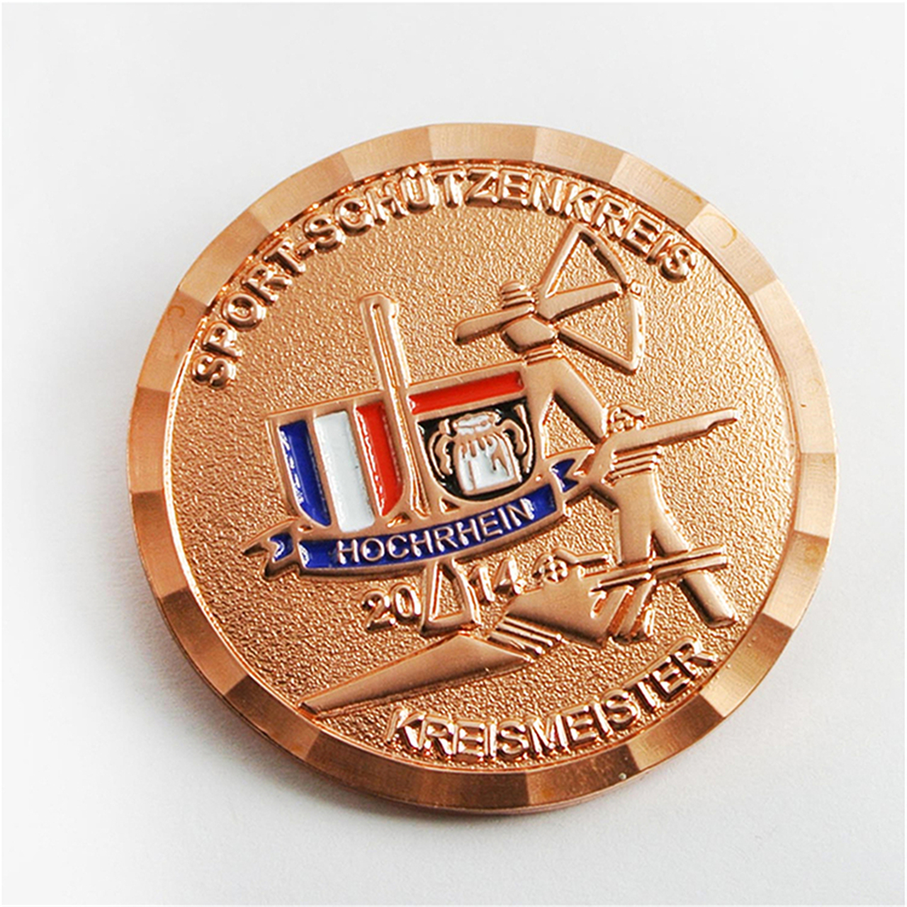 Moneda militar personalizada del desafío del esmalte suave del metal de los deportes conmemorativos del ejército del recuerdo