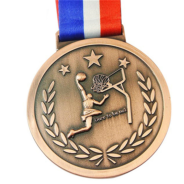 Medallones de baloncesto de premio personalizado